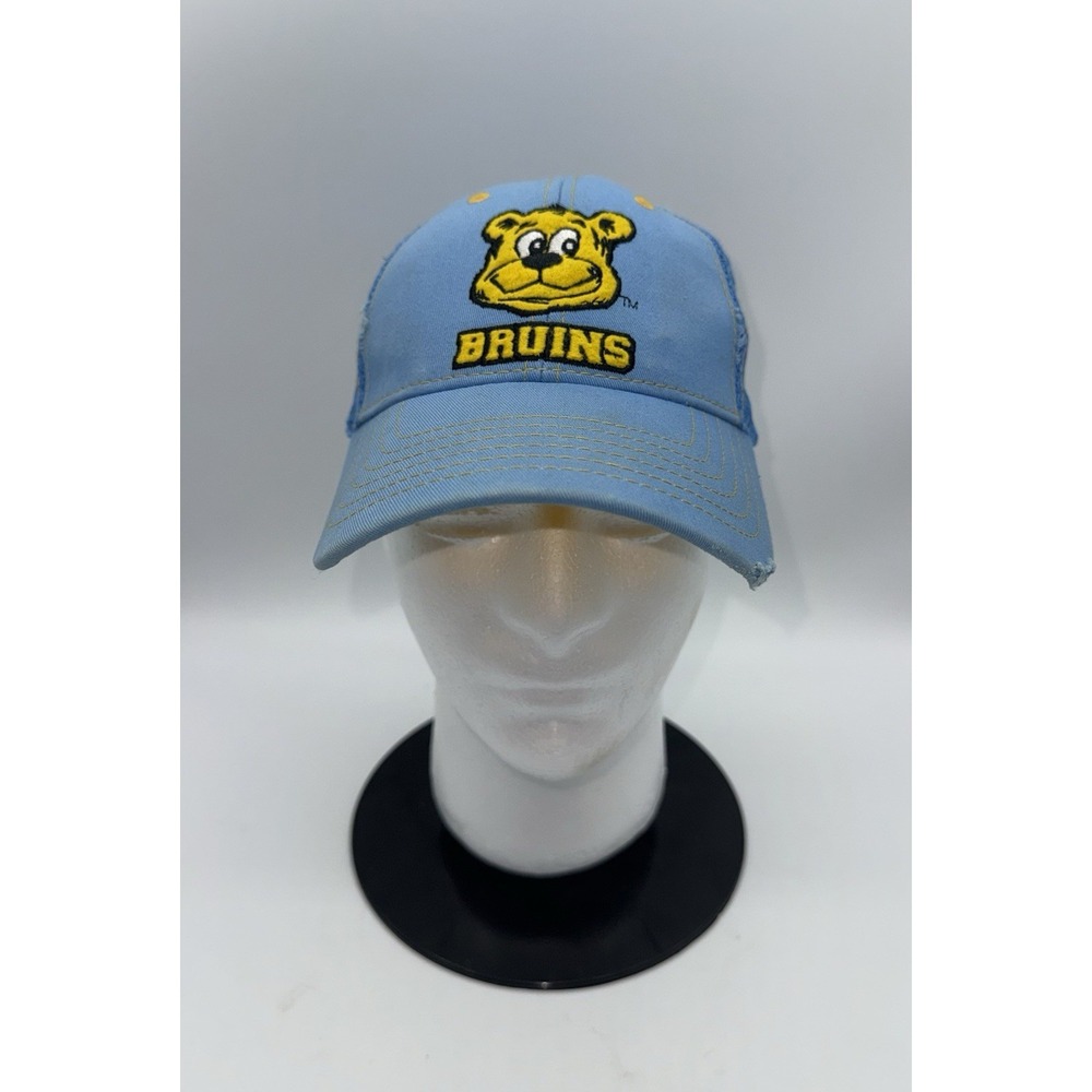 Vintage BRUINS UCLA Cap Hat Mesh Trucker Snapback Student Body Tag College Vault